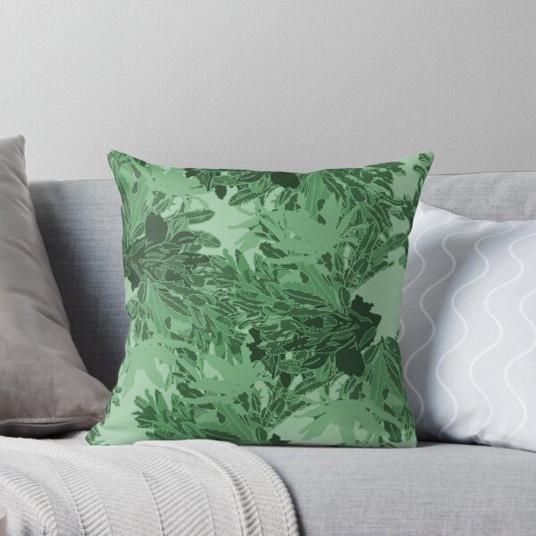 Item preview, Green Banksia Leaves - Vivid Nature Art Print from Blue Mountains' Winter Walks designed and sold by Jay Dee Dearness.