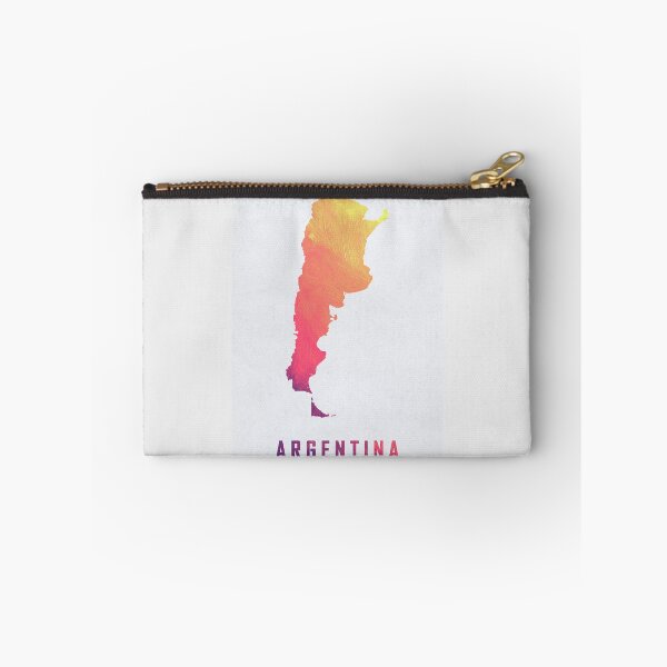 Item preview, Colorful Artistic Map Of Argentina With Gradient Hues In Abstract Style designed and sold by Jerhus.