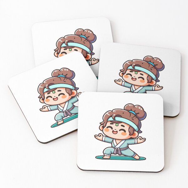 Item preview, Adorable Kid Practicing Tai Chi - Cute Martial designed and sold by Akioos.