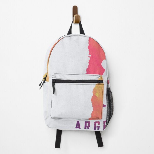 Item preview, Colorful Artistic Map Of Argentina With Gradient Hues In Abstract Style designed and sold by Jerhus.