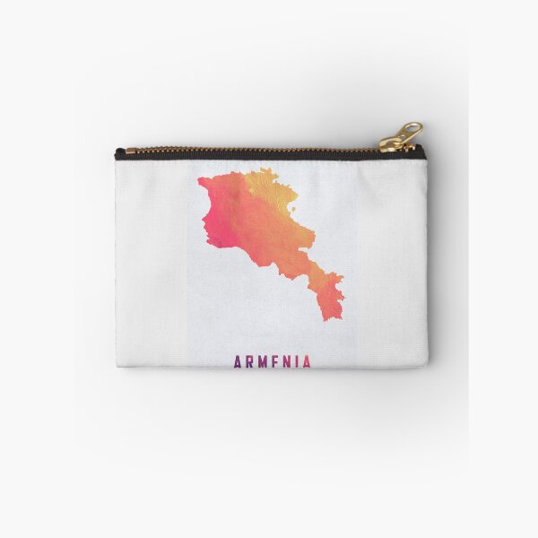 Item preview, Colorful Artistic Map Of Armenia With Gradient Hues In Abstract Style designed and sold by Jerhus.