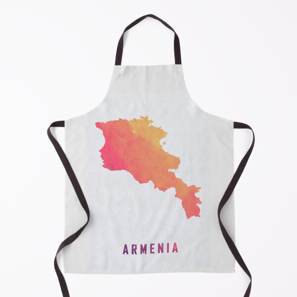 Item preview, Colorful Artistic Map Of Armenia With Gradient Hues In Abstract Style designed and sold by Jerhus.