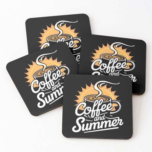 Item preview, Coffee and Summer! designed and sold by Delusion Tees.