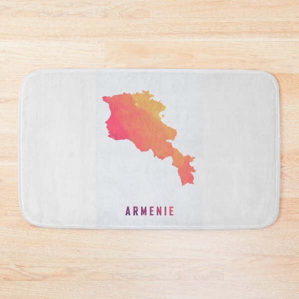 Item preview, Colorful Artistic Map Of Armenia With Gradient Hues In Abstract Style designed and sold by Jerhus.