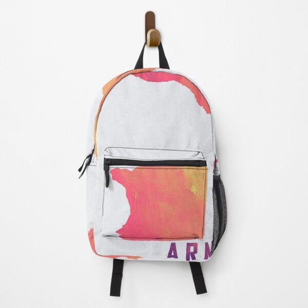 Item preview, Colorful Artistic Map Of Armenia With Gradient Hues In Abstract Style designed and sold by Jerhus.