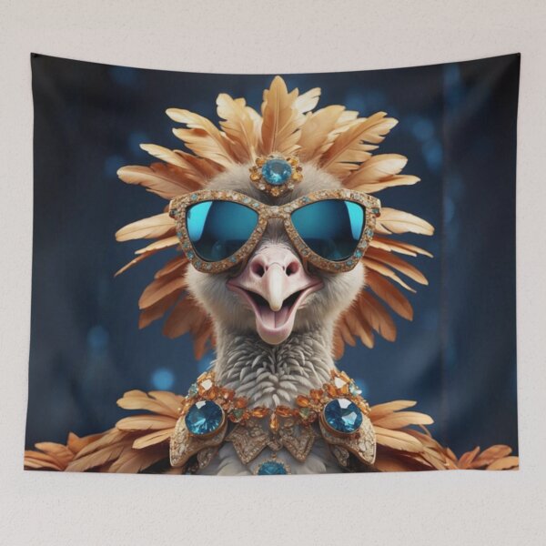 Item preview, Strut and Groove" Ostrich Design by LaLi Designs - Unique and Fun Merchandise designed and sold by LaLi-Designs.