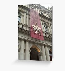 GPO Greeting Card