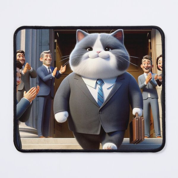 Item preview, Cat becomes lawyer designed and sold by Catsmoment.