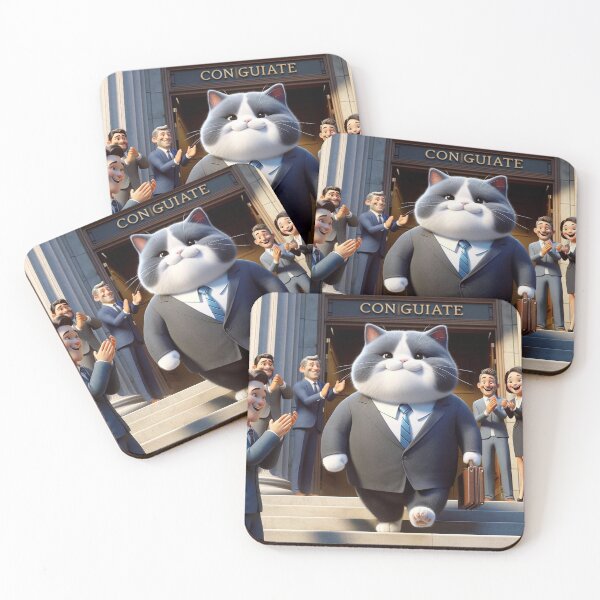 Item preview, Cat becomes lawyer designed and sold by Catsmoment.