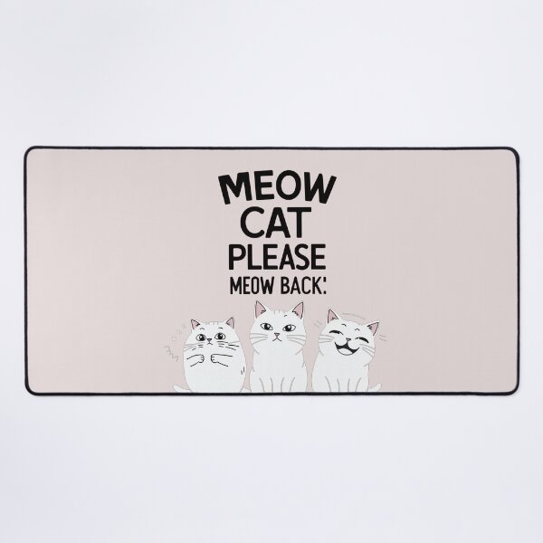 Aperçu de l'œuvre Miaou-chat s'il vous plaît-Meow-back-eurovision créée et vendue par Ronika World.