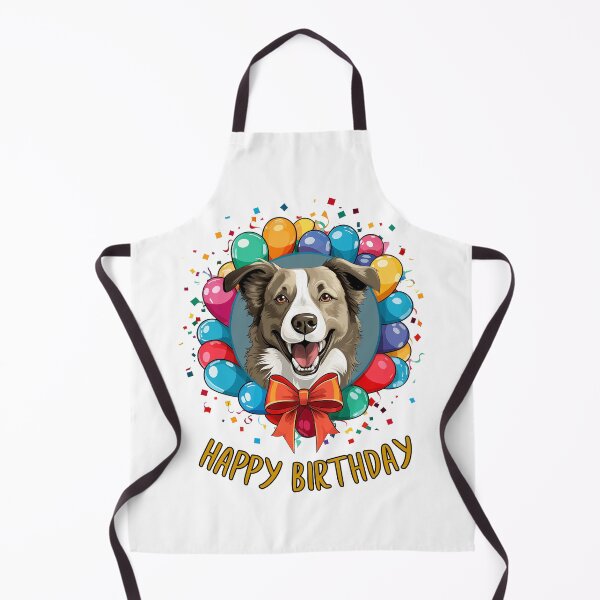 Item preview, Birthday Border Collie Dog - Wheaton - Happy Birthday! designed and sold by wotsthis.