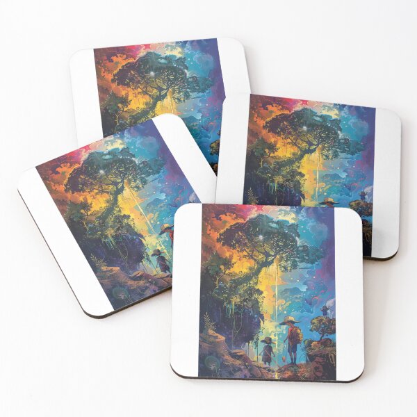 Item preview, Children exploring magical forest designed and sold by palmyst.