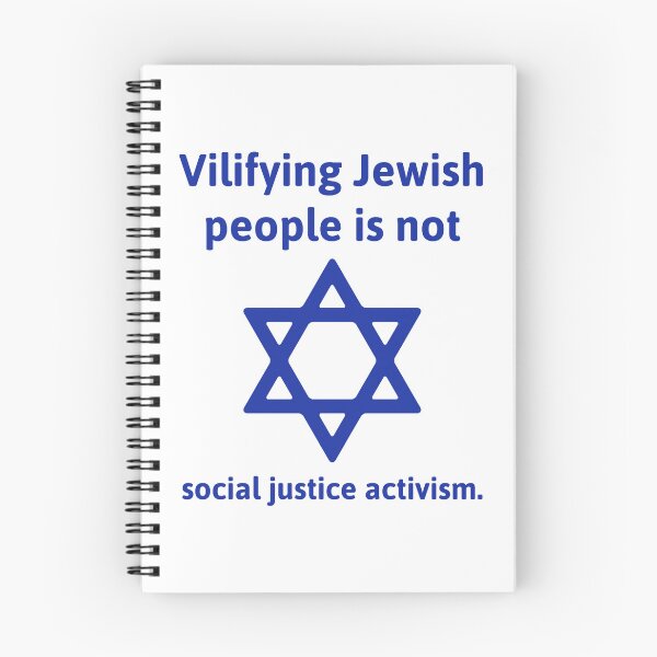 Item preview, Vilifying Jewish people is not social justice activism designed and sold by Rachel the Artist .
