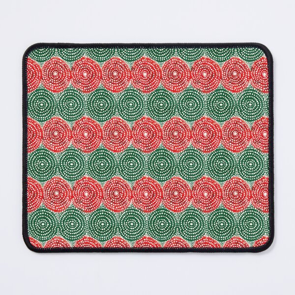 Item preview, Indian style hippy tie dye green red white designed and sold by SmarterThingz.