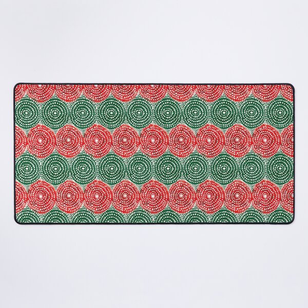 Item preview, Indian style hippy tie dye green red white designed and sold by SmarterThingz.