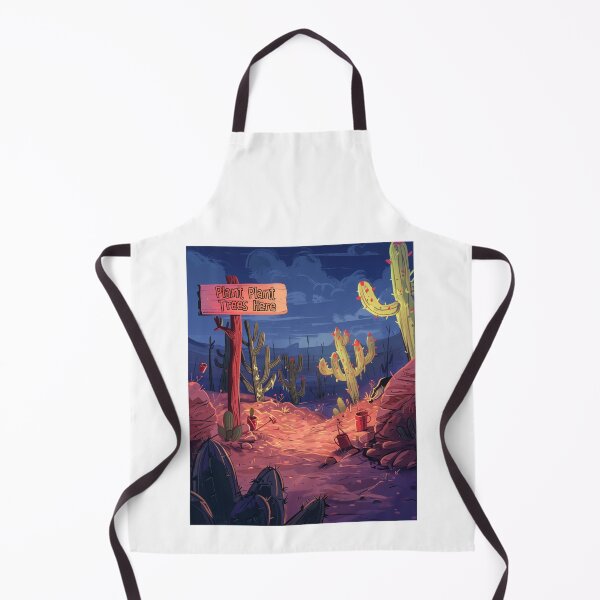 Item preview, Cactus garden with planting sign designed and sold by palmyst.