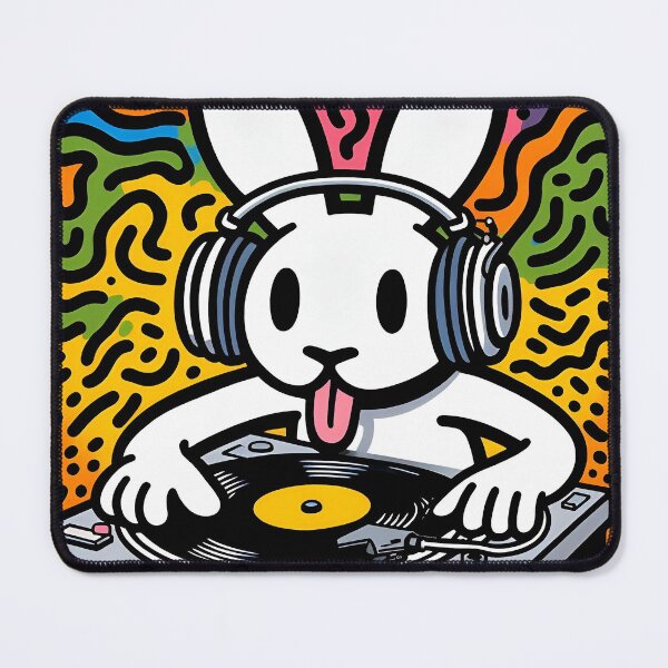 Item preview, White Rabbit Deejay designed and sold by vaninochu.
