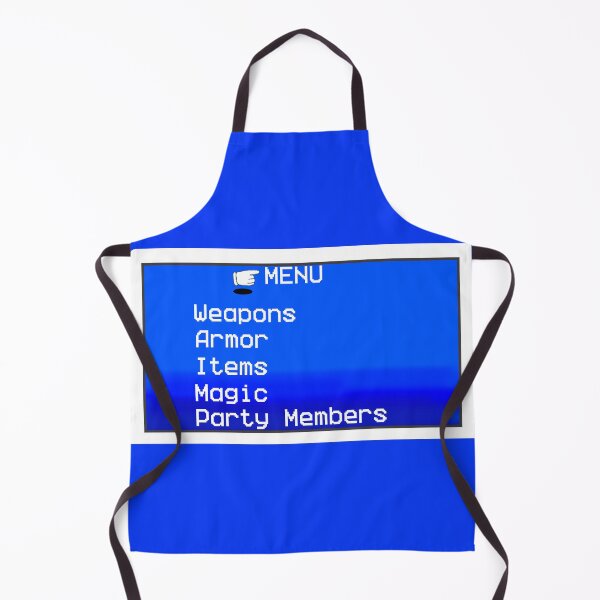 Item preview, Retro RPG Menu in Classic Blue designed and sold by JaygiesDesign.