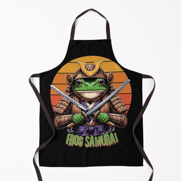 Item preview, Frog Samurai Green Warrior designed and sold by DarekShop.
