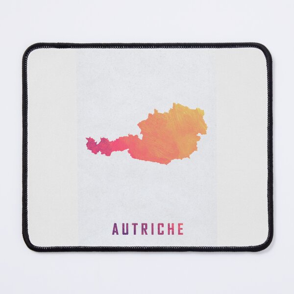 Item preview, Colorful Artistic Map Of Austria With Gradient Hues In Abstract Style designed and sold by Jerhus.