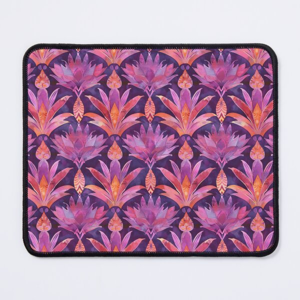 Item preview, Indian blockprint pattern, pink tones designed and sold by SmarterThingz.