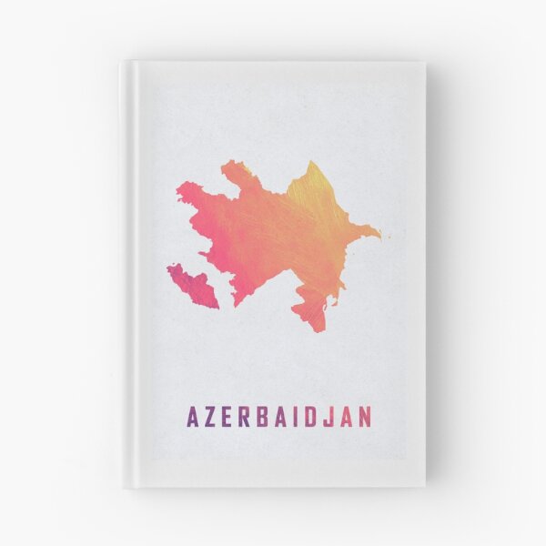 Item preview, Colorful Artistic Map Of Azerbaijan With Gradient Hues In Abstract Style designed and sold by Jerhus.