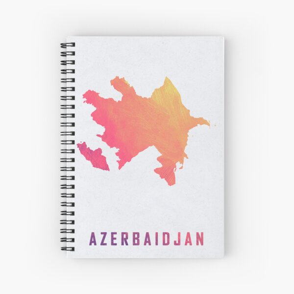 Item preview, Colorful Artistic Map Of Azerbaijan With Gradient Hues In Abstract Style designed and sold by Jerhus.