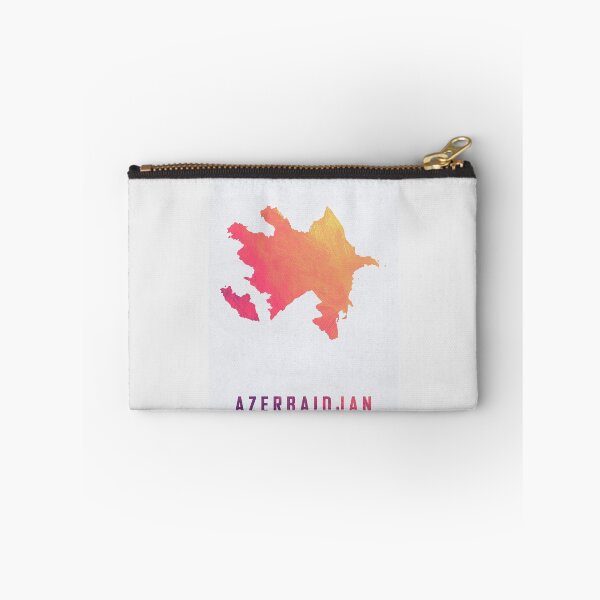 Item preview, Colorful Artistic Map Of Azerbaijan With Gradient Hues In Abstract Style designed and sold by Jerhus.