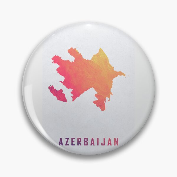 Item preview, Colorful Artistic Map Of Azerbaijan With Gradient Hues In Abstract Style designed and sold by Jerhus.