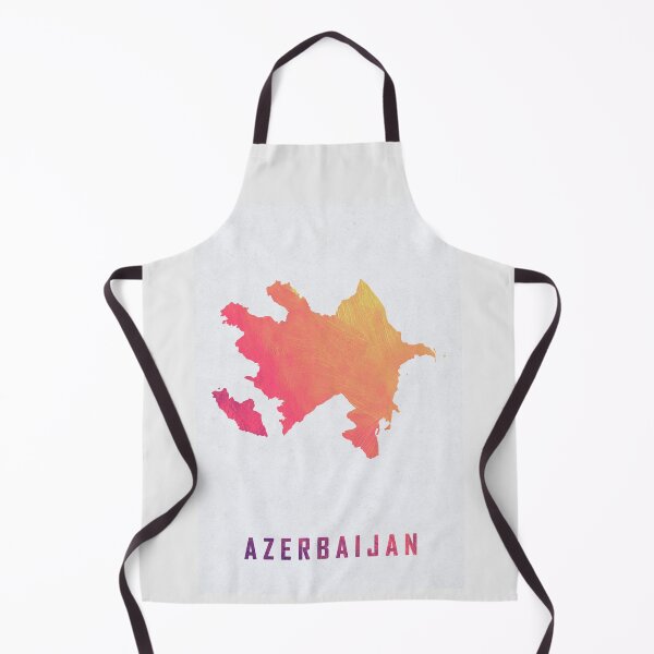Item preview, Colorful Artistic Map Of Azerbaijan With Gradient Hues In Abstract Style designed and sold by Jerhus.
