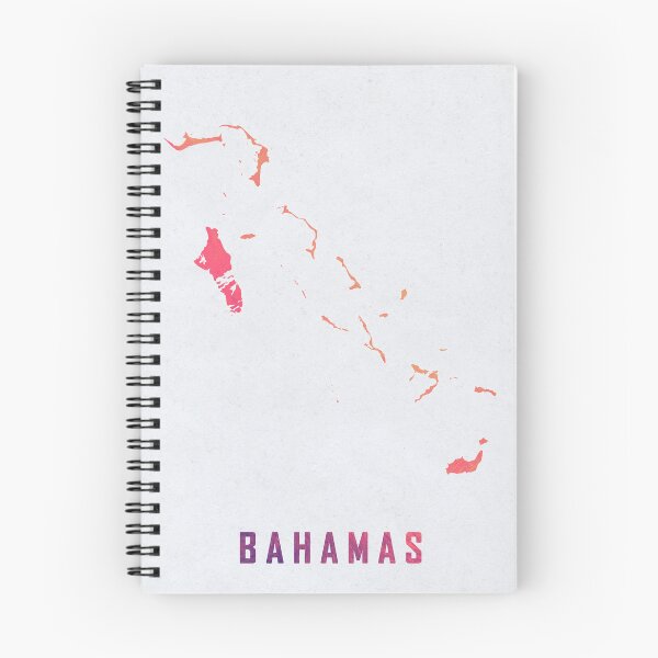 Item preview, Colorful Artistic Map Of The Bahamas With Gradient Hues In Abstract Style designed and sold by Jerhus.
