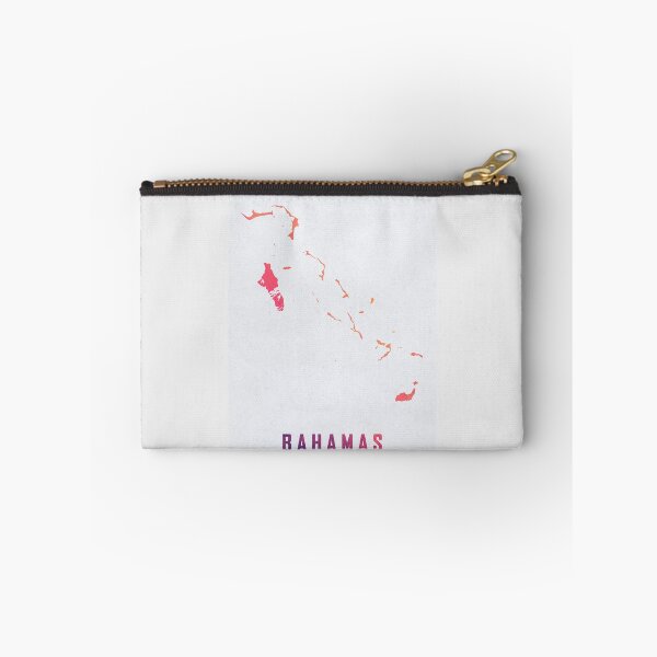 Item preview, Colorful Artistic Map Of The Bahamas With Gradient Hues In Abstract Style designed and sold by Jerhus.