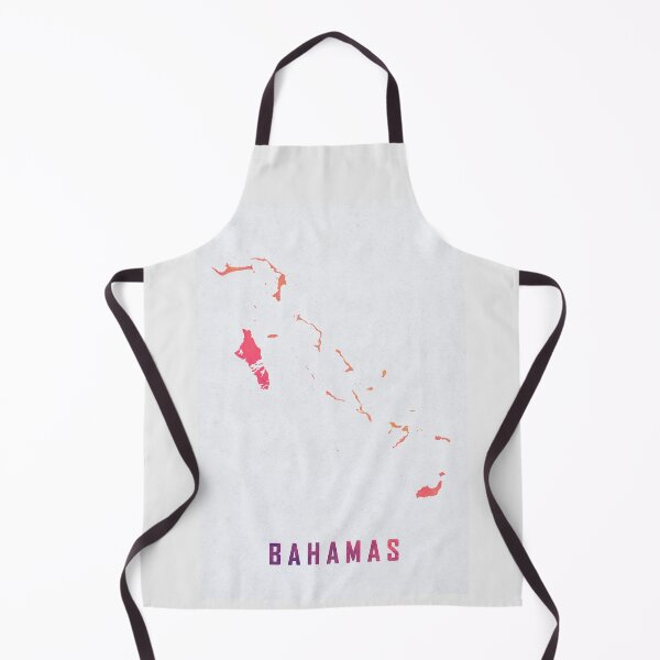 Item preview, Colorful Artistic Map Of The Bahamas With Gradient Hues In Abstract Style designed and sold by Jerhus.