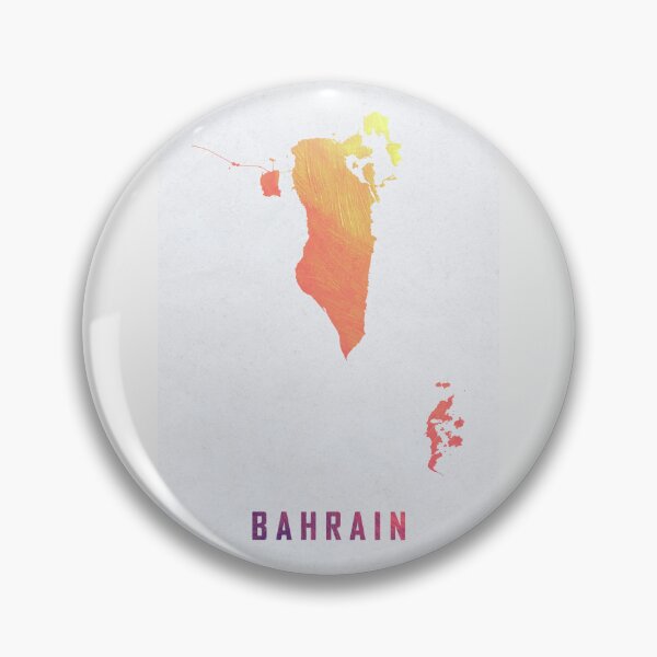 Item preview, Colorful Artistic Map Of Bahrain With Gradient Hues In Abstract Style designed and sold by Jerhus.