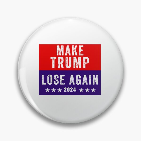 Item preview, Make Trump Lose Again designed and sold by ANNINOART ⭐⭐⭐⭐⭐.