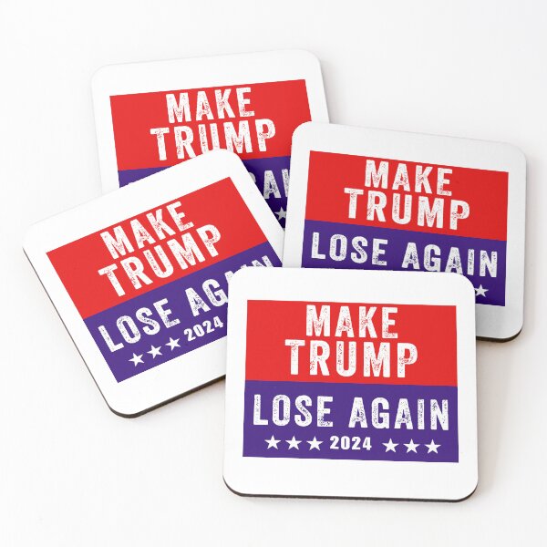 Item preview, Make Trump Lose Again designed and sold by ANNINOART ⭐⭐⭐⭐⭐.