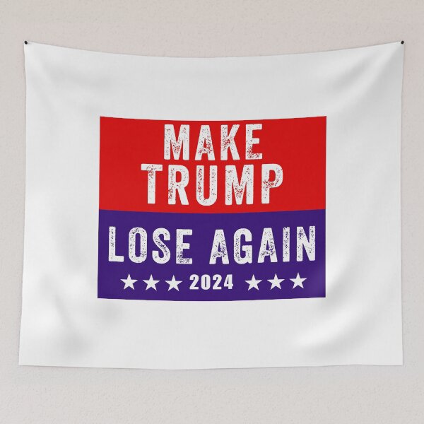 Item preview, Make Trump Lose Again designed and sold by ANNINOART ⭐⭐⭐⭐⭐.