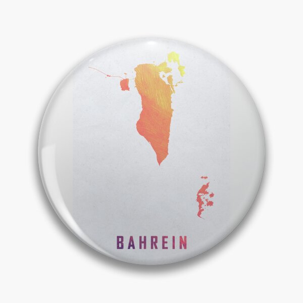 Item preview, Colorful Artistic Map Of Bahrain With Gradient Hues In Abstract Style designed and sold by Jerhus.