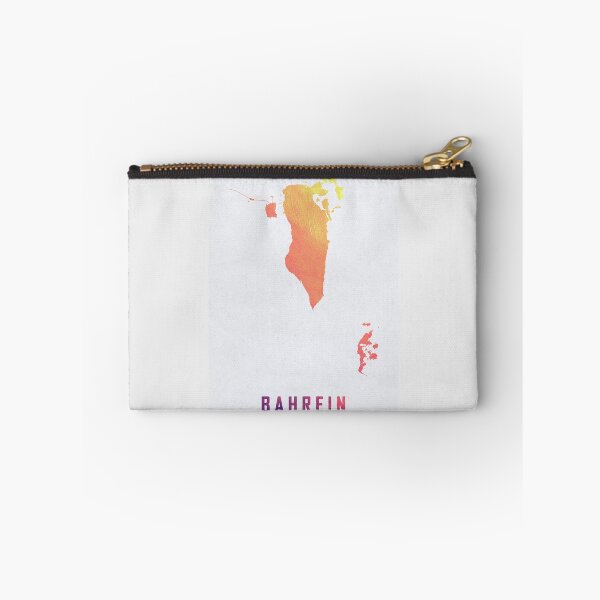 Item preview, Colorful Artistic Map Of Bahrain With Gradient Hues In Abstract Style designed and sold by Jerhus.