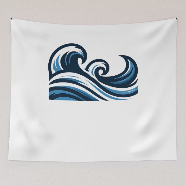 Item preview, Ocean waves designed and sold by Buyfastcart.