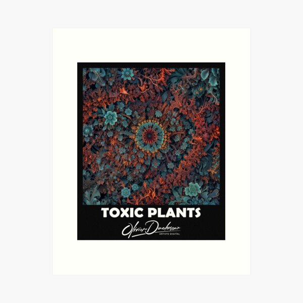 Aperçu de l'œuvre Toxic plant 76 créée et vendue par olivier duchossoir.