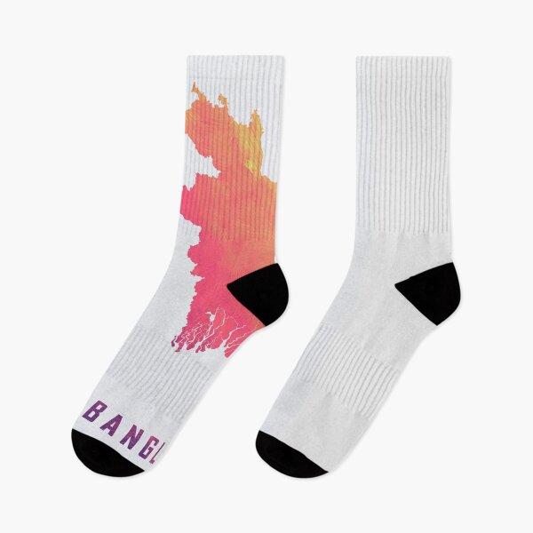 Item preview, Colorful Artistic Map Of Bangladesh With Gradient Hues In Abstract Style designed and sold by Jerhus.