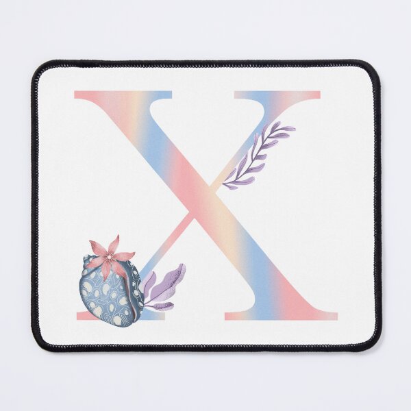 Item preview, Capital x letter with whelk  designed and sold by pinkyfish1010.