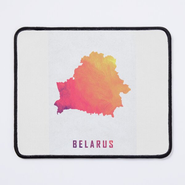 Item preview, Colorful Artistic Belarus Map With Gradient Hues In Abstract Style designed and sold by Jerhus.