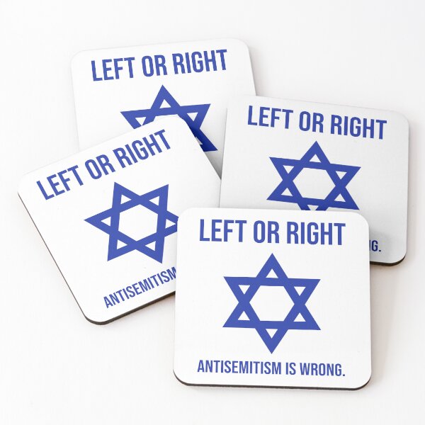 Item preview, Left or right antisemitism is wrong.  designed and sold by Rachel the Artist .