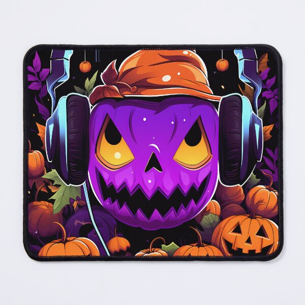 Item preview, "Spooky Rap Music Mix with Bats and Pumpkins" designed and sold by Art-Vortex-fr.