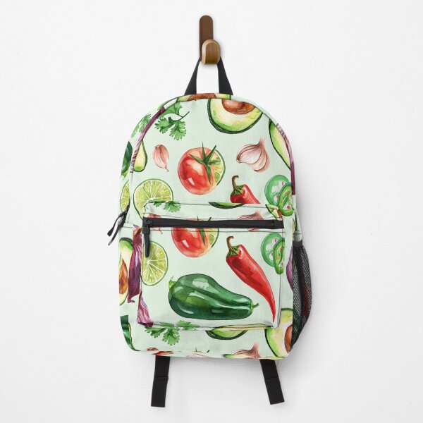 Item preview, Hand-Painted Watercolor Veggies on Light Green Background designed and sold by amortka.