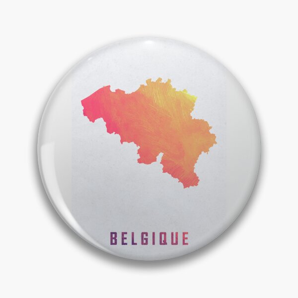 Item preview, Colorful Artistic Map Of Belgium With Gradient Hues In Abstract Style designed and sold by Jerhus.