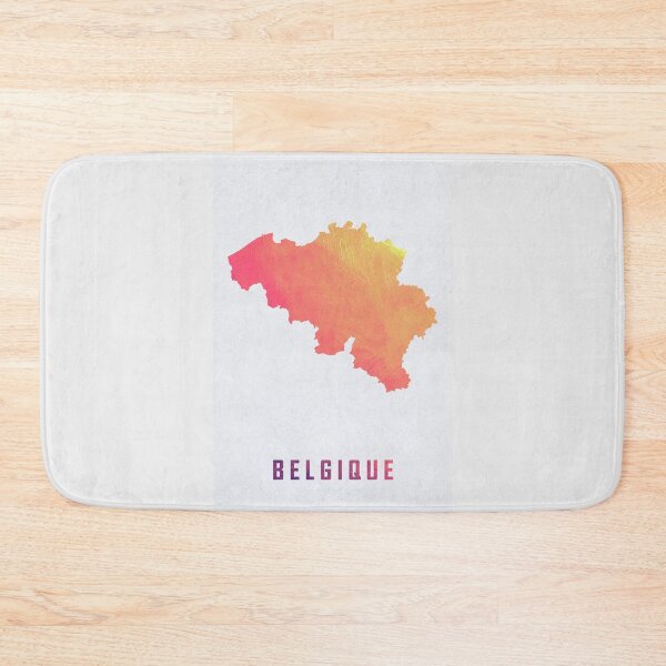 Item preview, Colorful Artistic Map Of Belgium With Gradient Hues In Abstract Style designed and sold by Jerhus.
