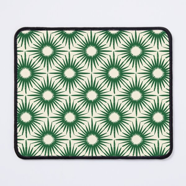 Item preview, Indian block print, green and cream tones designed and sold by SmarterThingz.
